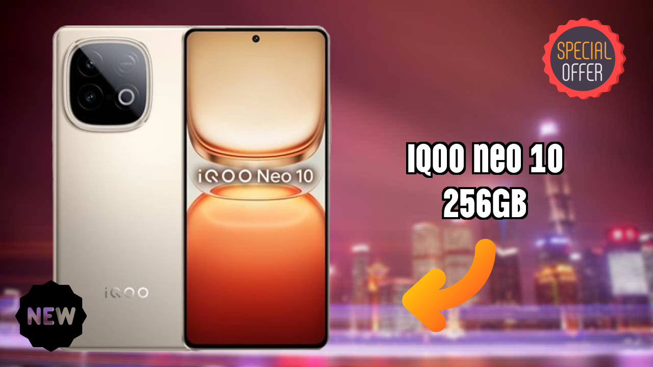 IQOO Neo 10 256GB at ₹33,998 - Best Deal Available