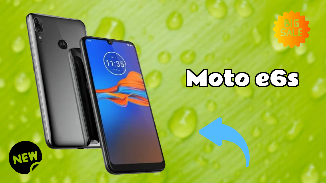 Moto E6s Display Analysis: 6.1 Inches (15.49 Cm) Screen