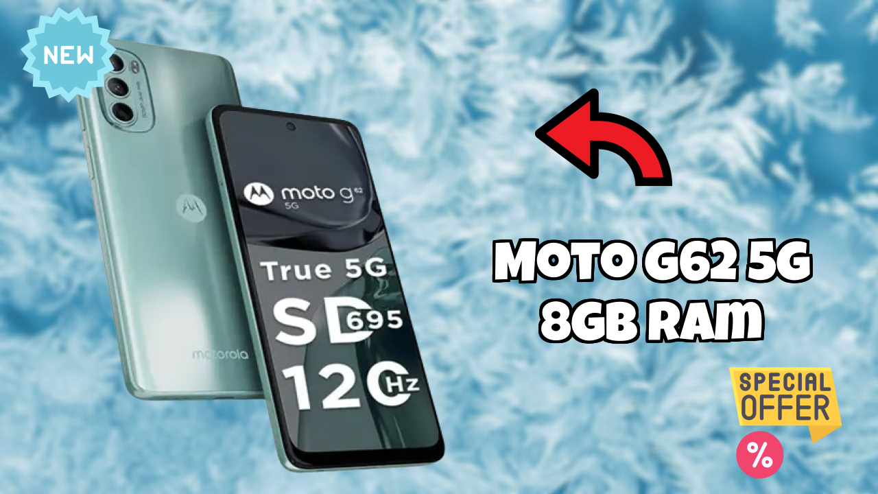 Moto G62 5G 8GB RAM Display Review: 6.5 Inches (16.51 Cm) Screen Quality