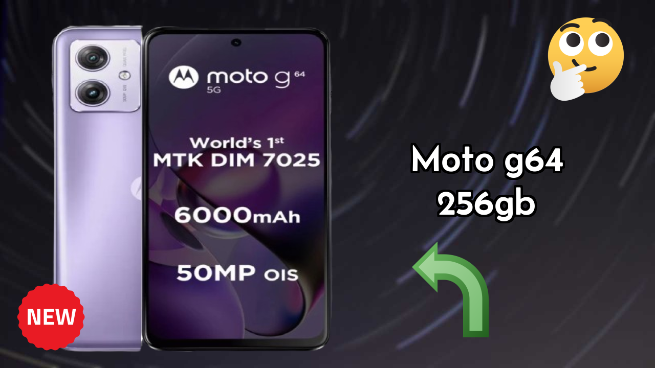 2026 Moto G64 256GB Best Mobile Features With Longlife Bettry?