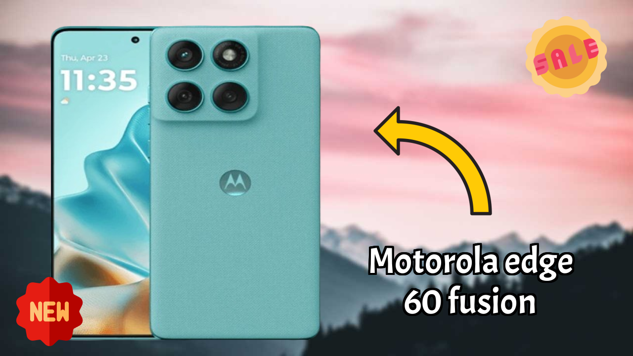Motorola Edge 60 Fusion Battery Life: 5500 MAh Charging Time