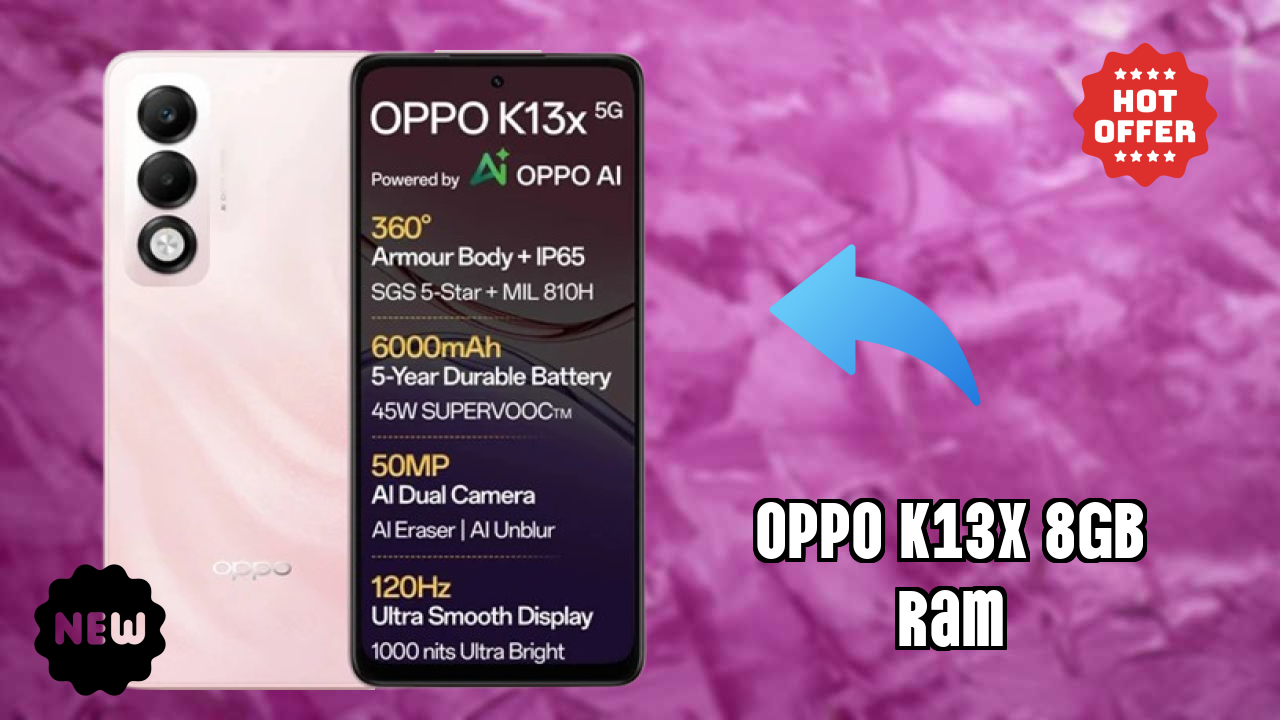 OPPO K13x 8GB RAM Display Review: LCD Screen