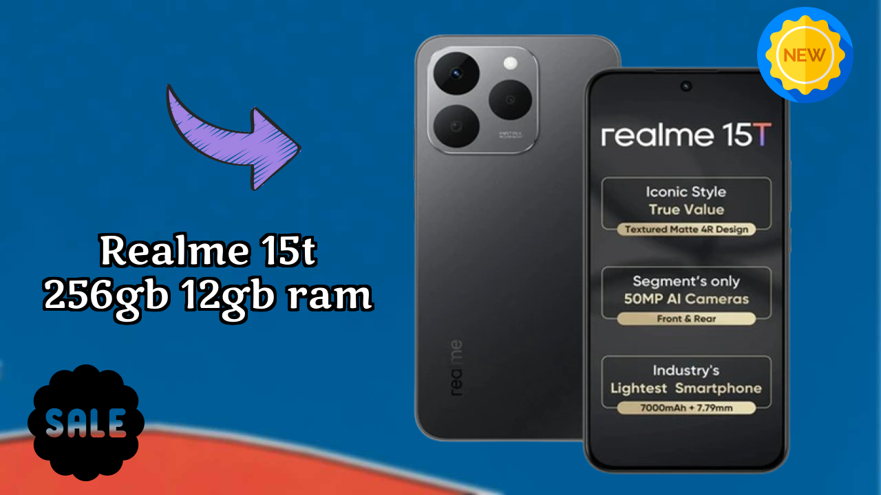 Realme 15T 256GB 12GB RAM Battery Life: 7000 MAh How Long Lasts