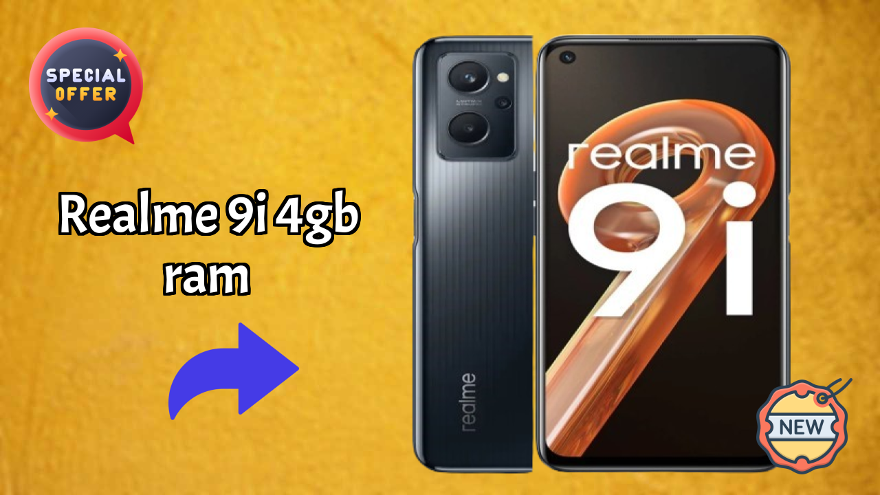 Realme 9i 4GB RAM Test: 4 GB RAM Handles Gaming Well