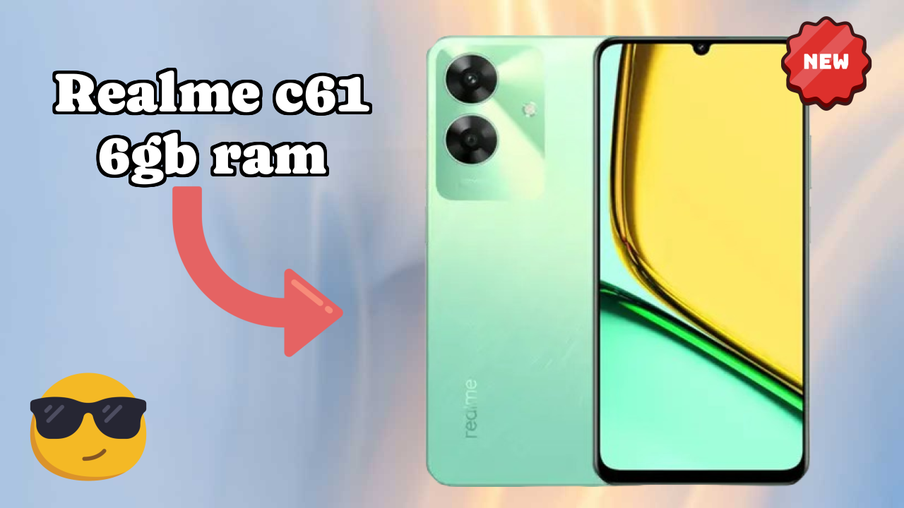 Realme C61 6GB RAM Price Drop Alert: Now at ₹8,199