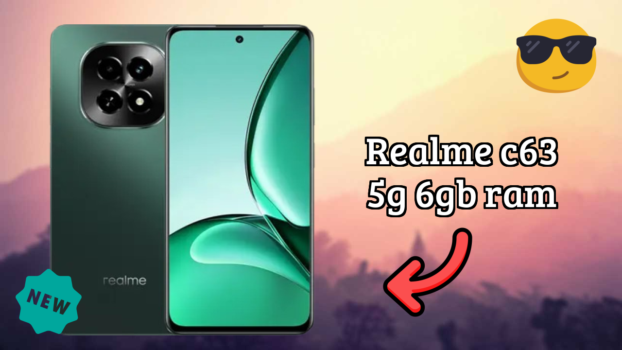 Realme C63 5G 6GB RAM Performance: 6 GB RAM Gaming Check