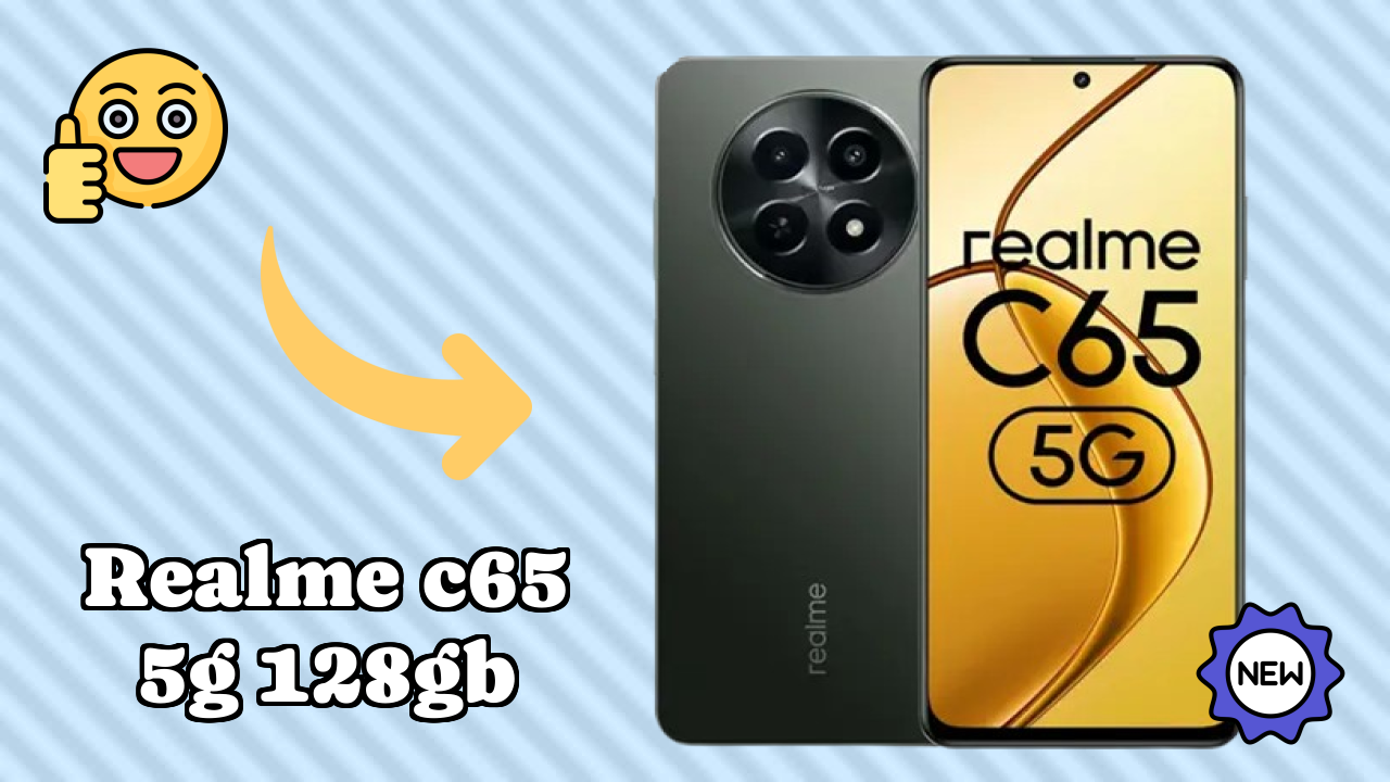 Realme C65 5G 128GB Display Technology: IPS LCD Review