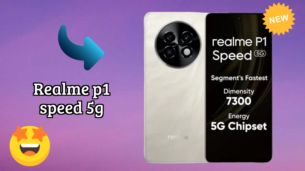 Realme P1 Speed 5G Gaming Benchmarks: MediaTek Dimensity 7300 Energy Tested