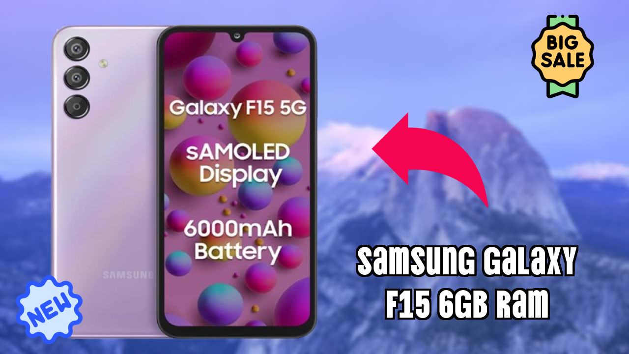 Samsung Galaxy F15 6GB RAM at ₹16,999 - Complete Specifications