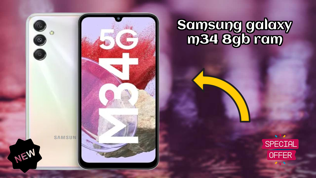 Samsung Galaxy M34 8GB RAM Display Review: 6.5 Inches (16.51 Cm) Screen Size