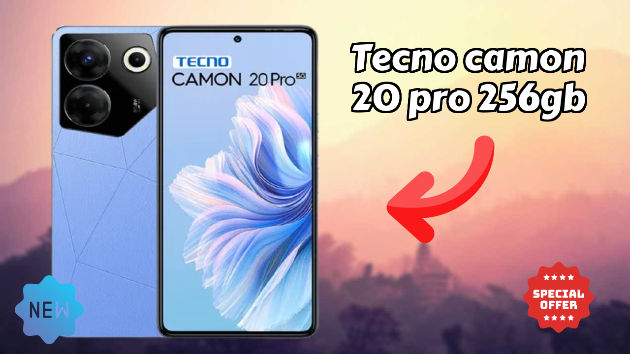 Tecno Camon 20 Pro 256GB Display Analysis: AMOLED Quality
