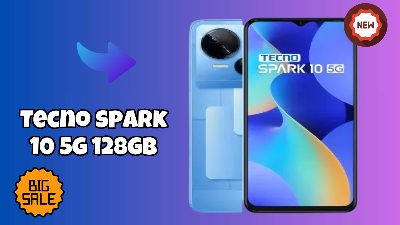 Tecno Spark 10 5G 128GB at ₹10,690 - Best Deal Available Now
