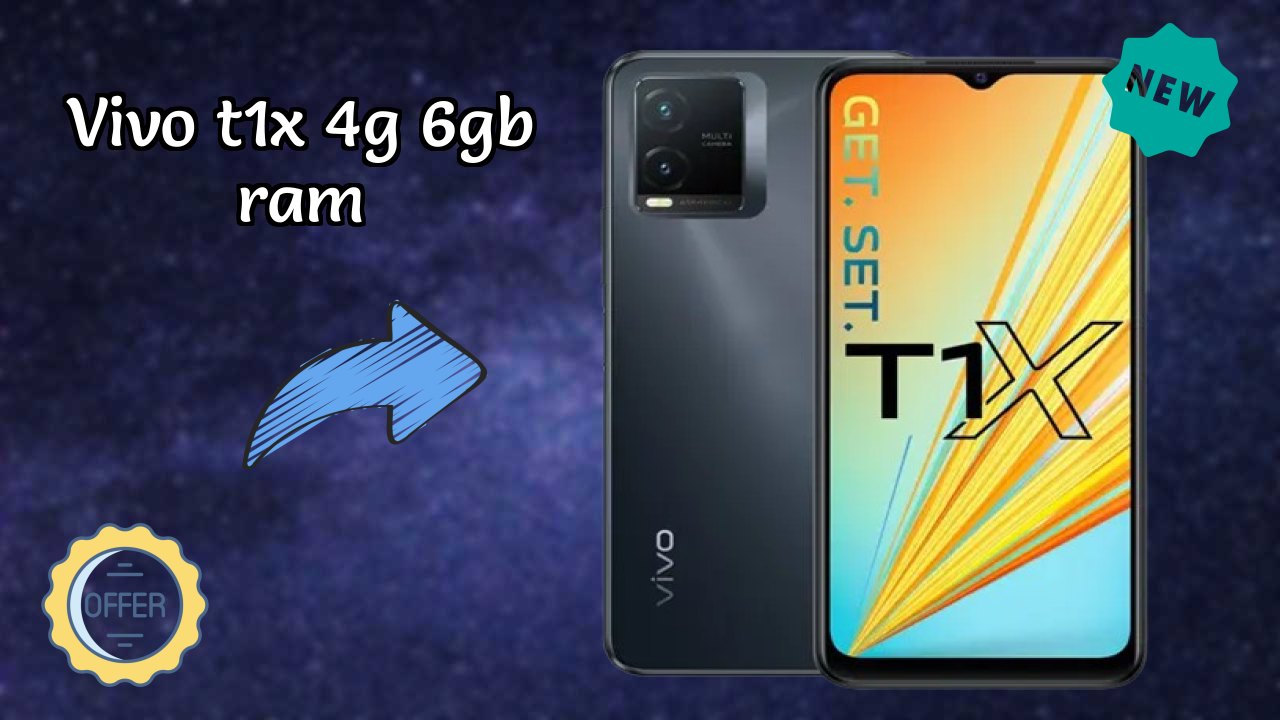 Vivo T1x 4G 6GB RAM Performance: 6 GB RAM Gaming Tested