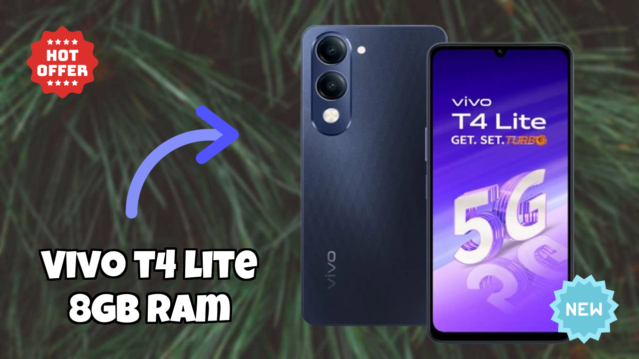 Vivo T4 Lite 8GB RAM at ₹12,999 - Is It Worth Buying Now?
