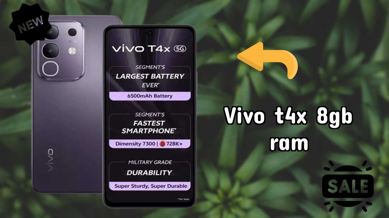 Vivo T4X 8GB RAM Display Quality: LCD Explained
