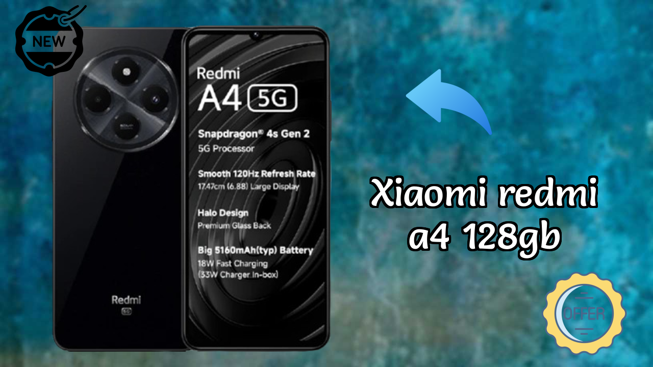 Xiaomi Redmi A4 128GB Display Analysis: 6.88 Inches (17.48 Cm) Screen