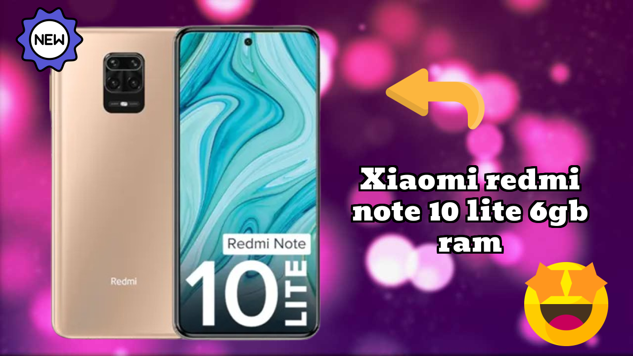 Xiaomi Redmi Note 10 Lite 6GB RAM Display Size: 6.67 Inches (16.94 Cm) Screen Quality
